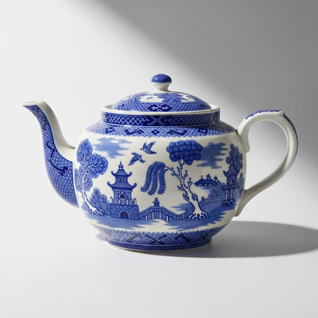 Classic Teapot - Blue Willow Dinnerware by Churchill